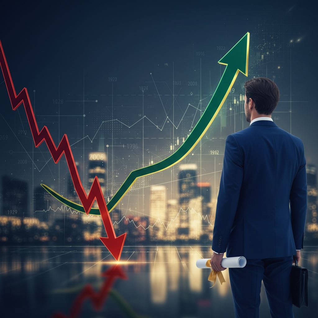 Stock Market Crashes: 100 Years of History β What Investors Who Held On Actually Earned